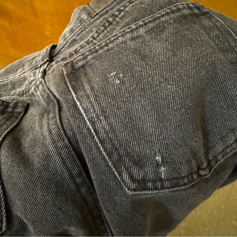 Weekday Rail Jeans In Black View 3